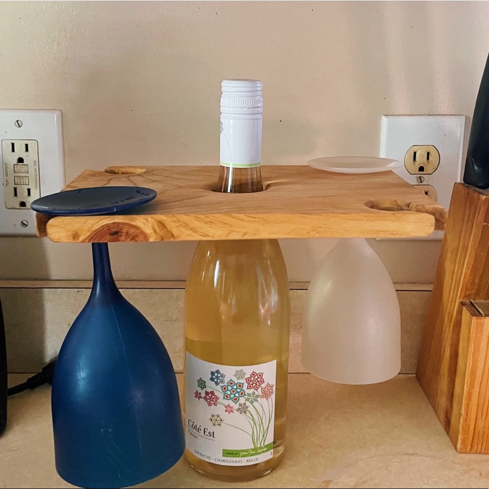 Handmade Wine Glass Holder